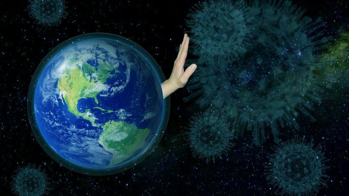 Earth Coronavirus Covid World Earth Coronavirus Covid World