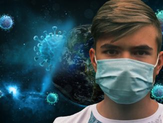 Corona Virus World Teen Mask - Alexandra_Koch / Pixabay