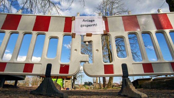 Locked Playground Lock Closed Ban 