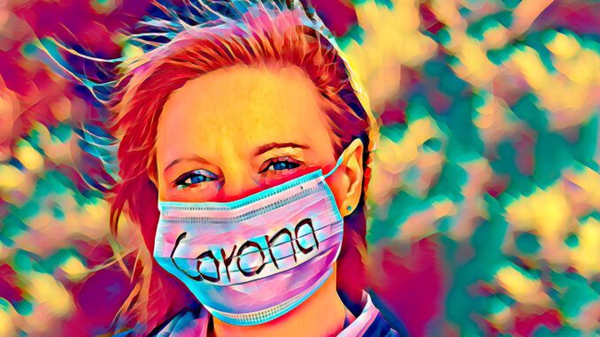 Mask Corona Word Poultice  - jc_cards / Pixabay