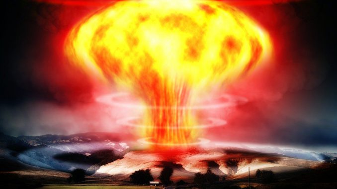 Nuclear Explosion Mushroom Cloud 