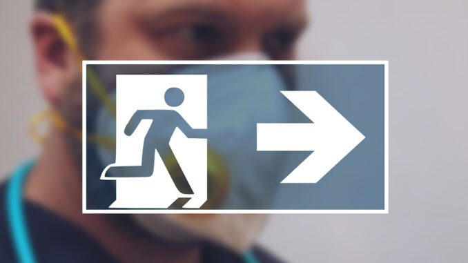 Output Emergency Exit Corona  - geralt / Pixabay