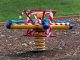 Roundabout Taped Off Playground
