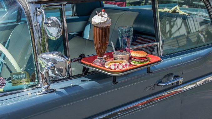 Snack Fast Food Hamburger American Snack Fast Food Hamburger American