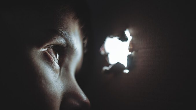 Hiding Boy Girl Child Young Box  - Free-Photos / Pixabay