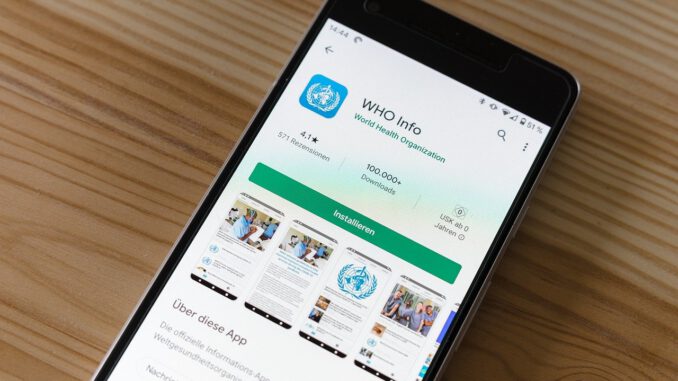 Who App Android App Store Corona Who App Android App Store Corona - viarami / Pixabay