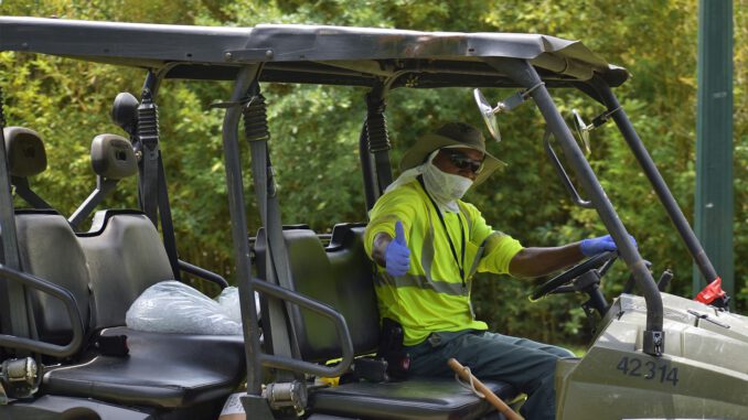 African American Park Staff Worker African American Park Staff Worker - ArtisticOperations / Pixabay