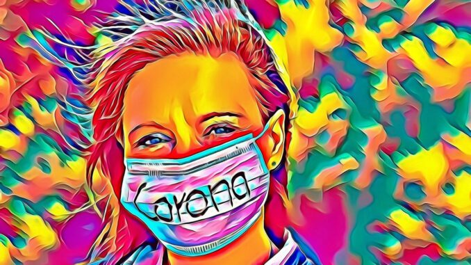 Mask Corona Word Poultice  - jc_cards / Pixabay