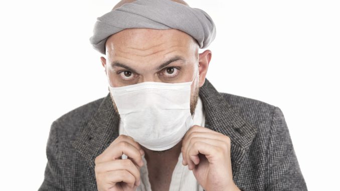 Man Model Face Mask Medical Mask  - Engin_Akyurt / Pixabay