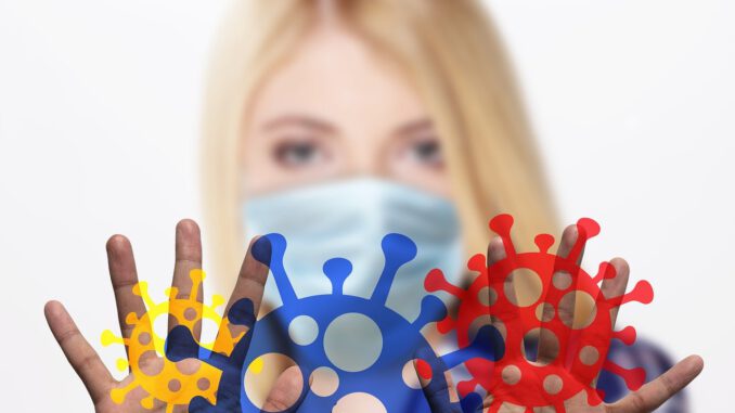 Woman Face Mask Virus Bacteria Woman Face Mask Virus Bacteria - geralt / Pixabay
