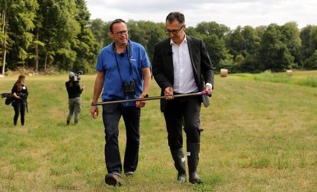 Bundeslandwirtschaftsminister Özdemir informiert sich vor Ort über Moor- und ...