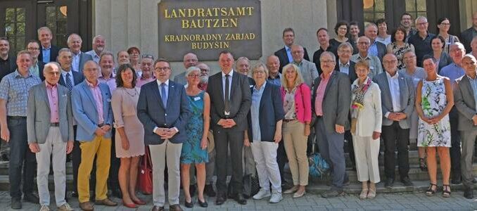 Kreistag und Verwaltungsspitze zum politischen Austausch im Partnerlandkreis Bautzen