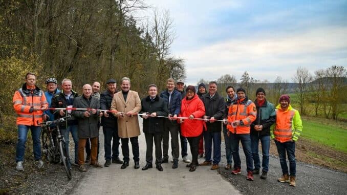 Neuer Radweg Werbach - Böttigheim: "Es geht voran im Landkreis des Radwegebaus"