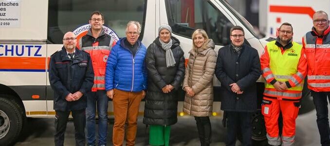 Equipment der modernsten Generation - Neuen Krankentransportwagen für Zivil