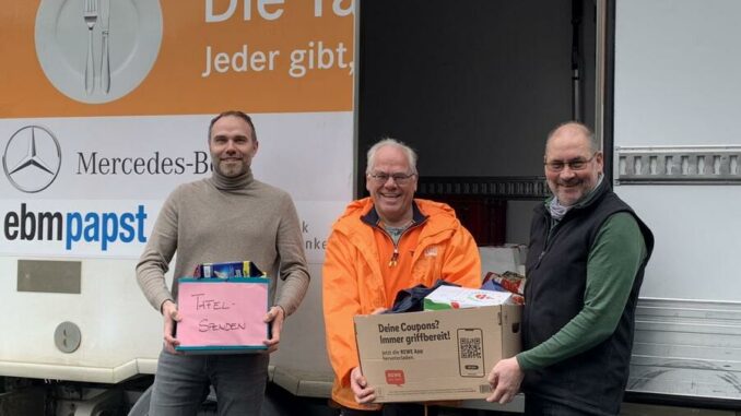 Berufliches Schulzentrum unterstützt die Wertheimer Tafel mit Lebensmitteln und Hygieneprodukten / Main-Tauber-Kreis