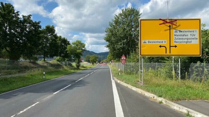 Sanierung der L 2310: Sperrung für zweiten Bauabschnitt
