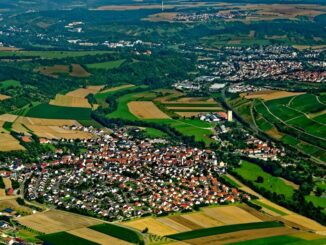 Markelsheim: Provisorischer Kreisverkehr wird gebaut