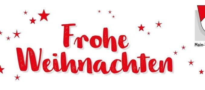 Landrat Christoph Schauder wünscht frohe Weihnachten