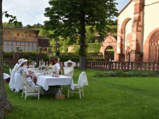 "Diner en Blanc" - Picknick mit selbst mitgebrachten Speisen am Donnerstag, 28. Juli