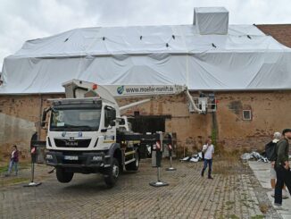 Schädlinge in der Fruchtscheune Kloster Bronnbach werden bekämpft