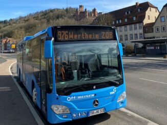 Einschränkungen im Buslinienverkehr - Vollsperrung der L 2310 zwischen Wertheim und Eichel ab Montag, 31. Oktober