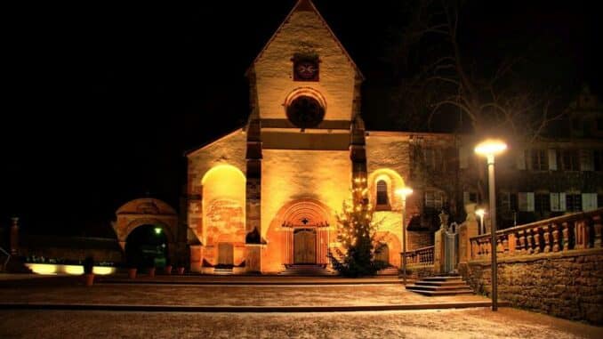 Kloster Bronnbach geht in Winterpause - Betriebsurlaub vom 19. Dezember 2022 bis 8. Januar 2023