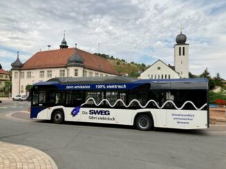 Emissionsfreier Nahverkehr im Probebetrieb - Positives Fazit nach sechsmonatigem Einsatz eines E-Busses im Kreis