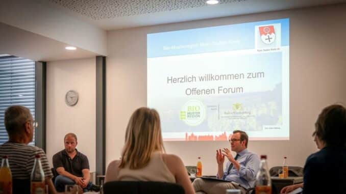 Musterregion - Konstruktiver Austausch und Impulse für die weitere Projektarbeit beim "Offenen Forum"