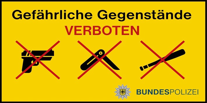 Bundespolizeidirektion München: Auch nach Weihnachten mehrere Gewaltdelikte - zumeist unter Alkoholeinfluss / An Sylvester und Neujahr gilt erneut ein Mitführverbot gefährlicher Gegenstände an mehreren Münchner Bahnhöfen