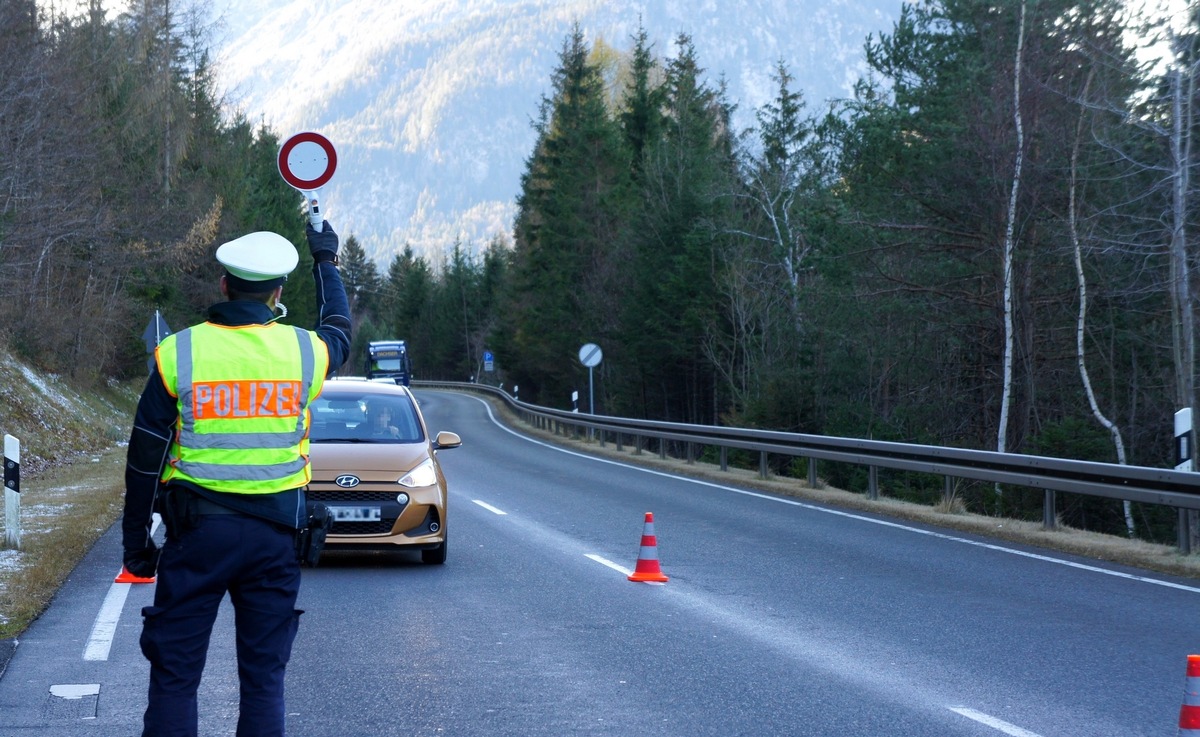 Bundespolizeidirektion München: Unerlaubte Einreisen und Feststellungen nach 108 Tagen vorübergehend wiedereingeführten Binnengrenzkontrollen der Bundespolizei in Bayern