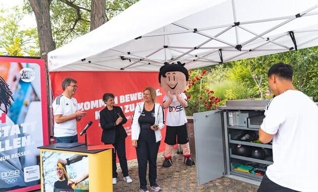 Berlin macht den Anfang: Sportbox im Olympiapark steht ab sofort kostenlos zur Verfügung