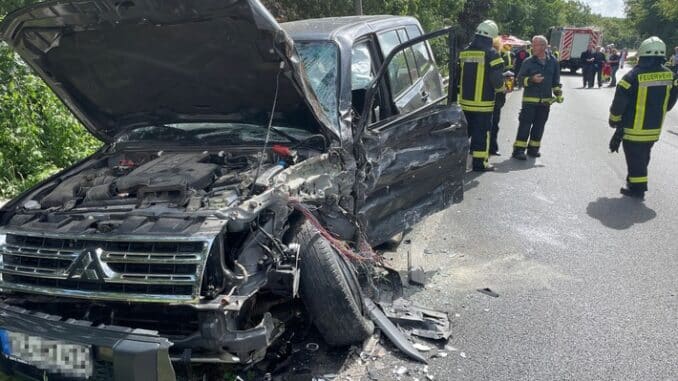 FF Goch: 12 Verletzte nach schwerem Verkehrsunfall