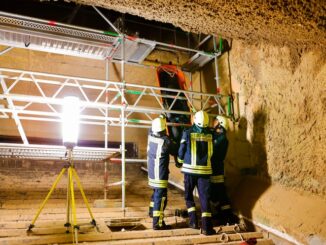 FF Goch: Besondere Einsatzübung für die Höhensicherungstruppe der Feuerwehr Goch