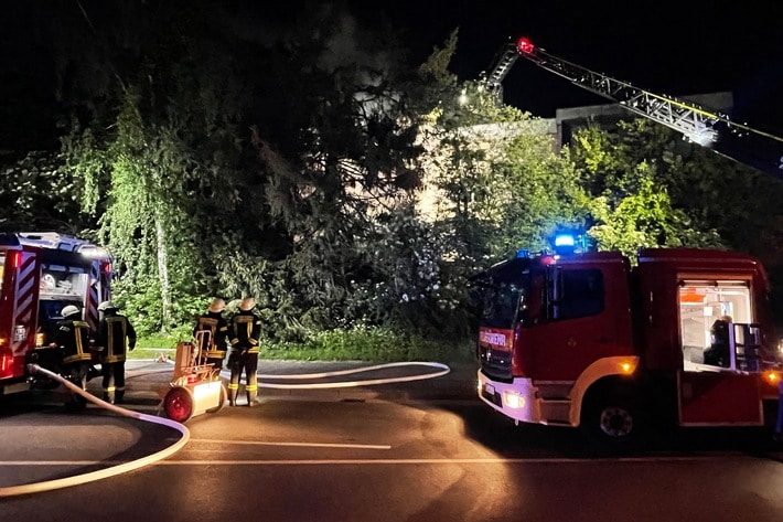 FF Goch: Brandstiftung: Unbekannte zündeln an ehemaligen Belgierhäusern