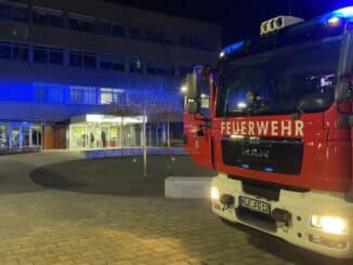 FF Goch: Feuer im Krankenhaus