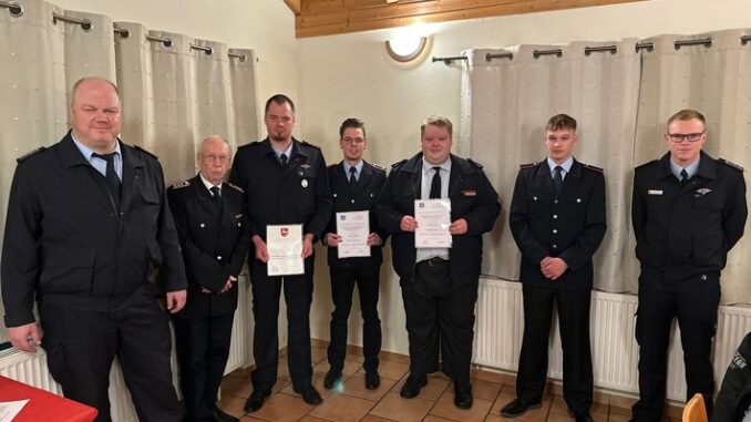 FFW Schiffdorf: Ortsfeuerwehr Wehdel Jahreshauptversammlung ab - stolzer Mitgliederstand in der Jugendfeuerwehr