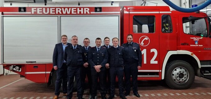 FFW Schiffdorf: Stundenreiches Jahr 2023 - Spadener Brandschützer leisten über 7600 Stunden