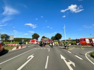 FFW Schwalmtal: Technische Hilfeleistung nach Verkehrsunfall