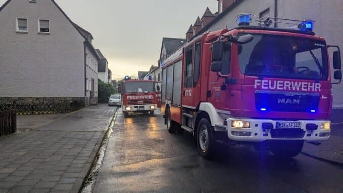 FW-AR: EREIGNISREICHE STUNDEN IM ARNSBERGER STADTGEBIET