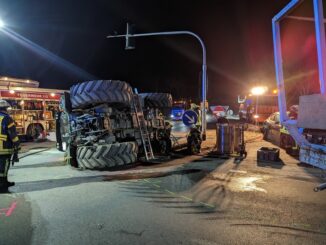 FW-AR: UNFALL MIT LANDWIRTSCHAFTLICHER MASCHINE