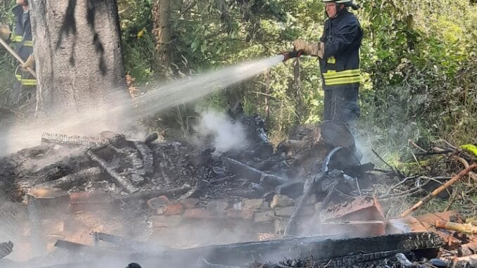 FW Alfter: Flächenbrand in Alfter-Witterschlick