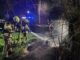 FW Alpen: Hecke in Vollbrand