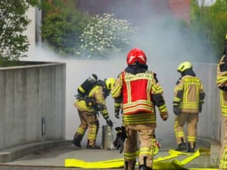 FW Alpen: Interkommunaler Trainingstag am Institut der Feuerwehr in Münster