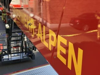 FW Alpen: Person droht zu springen