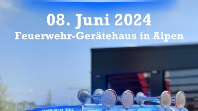 FW Alpen: Save the Date - Blaulichttag 2024