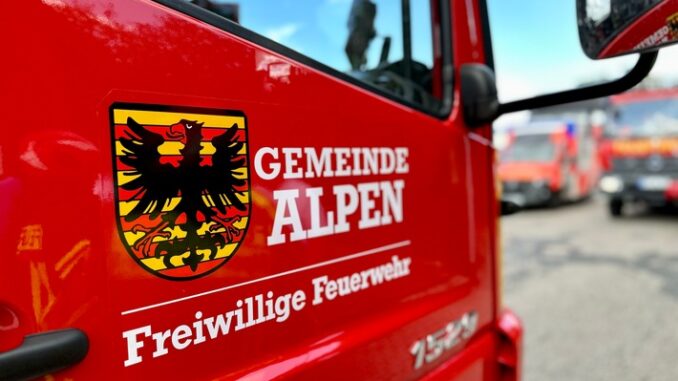 FW Alpen: Smartwatch löst Alarm aus