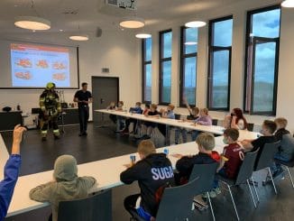 FW Alpen: Viertklässler der Grundschulen frischen ihre Brandschutzerziehung auf