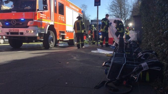 FW-BN: Laubenbrand in Bonn-Kessenich