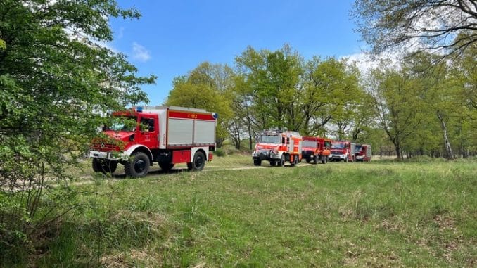 FW-BN: Waldbrandeinheit wappnet sich für die anstehende Waldbrandsaison