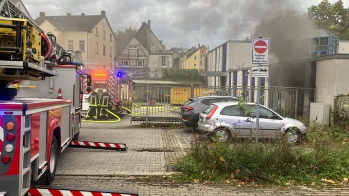 FW-BO: Brand in Bochum-Langendreer